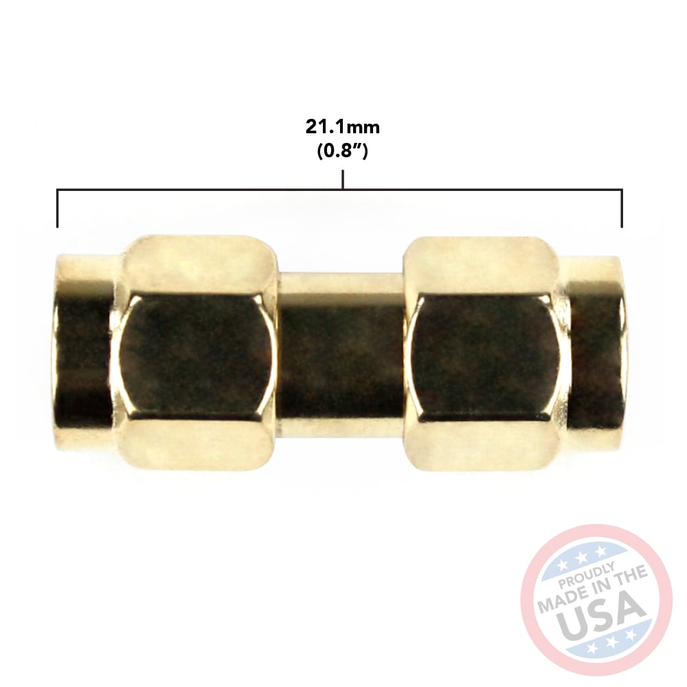 Male SMA to Male SMA connectors (5 Pack)