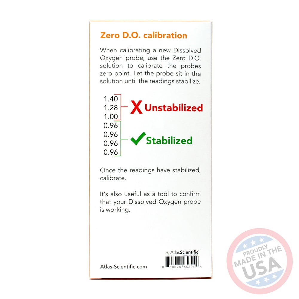 Zero Dissolved Oxygen Calibration Set (3 pouches)