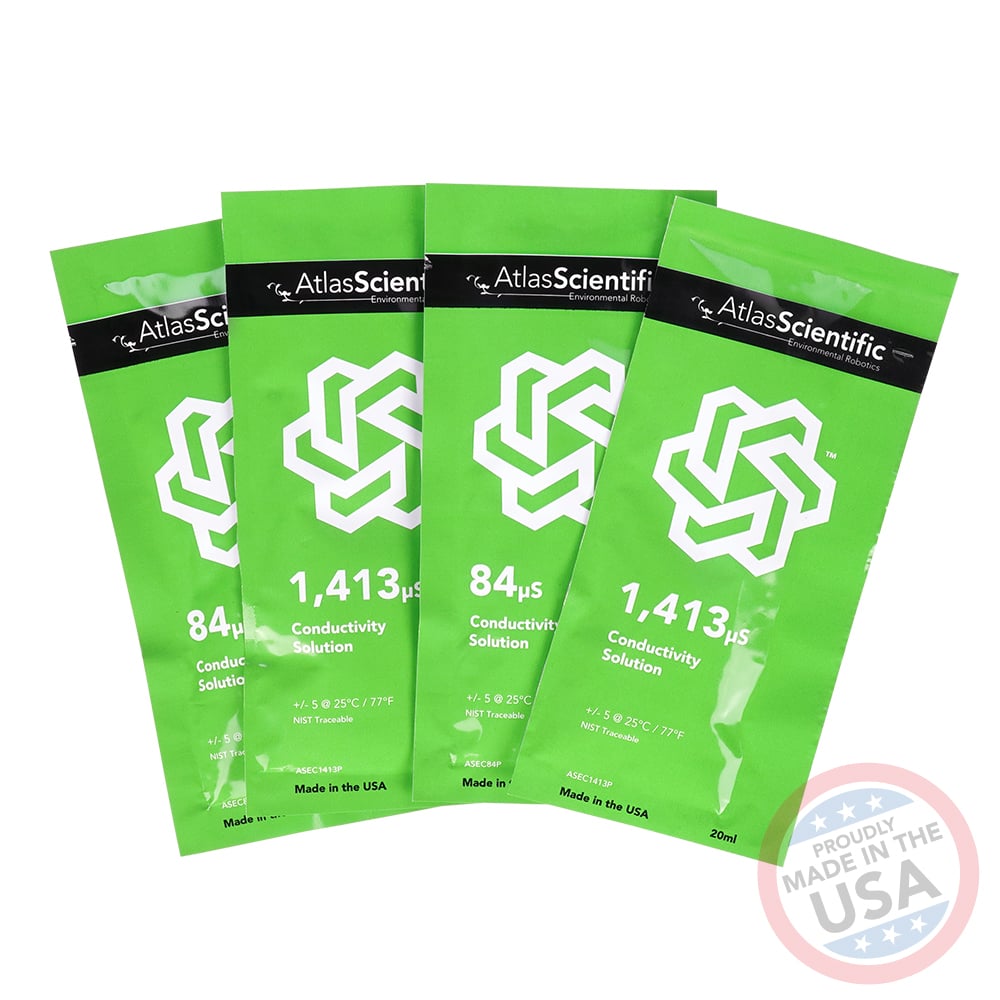 Conductivity Calibration K 0.1 Set (4 pouches)