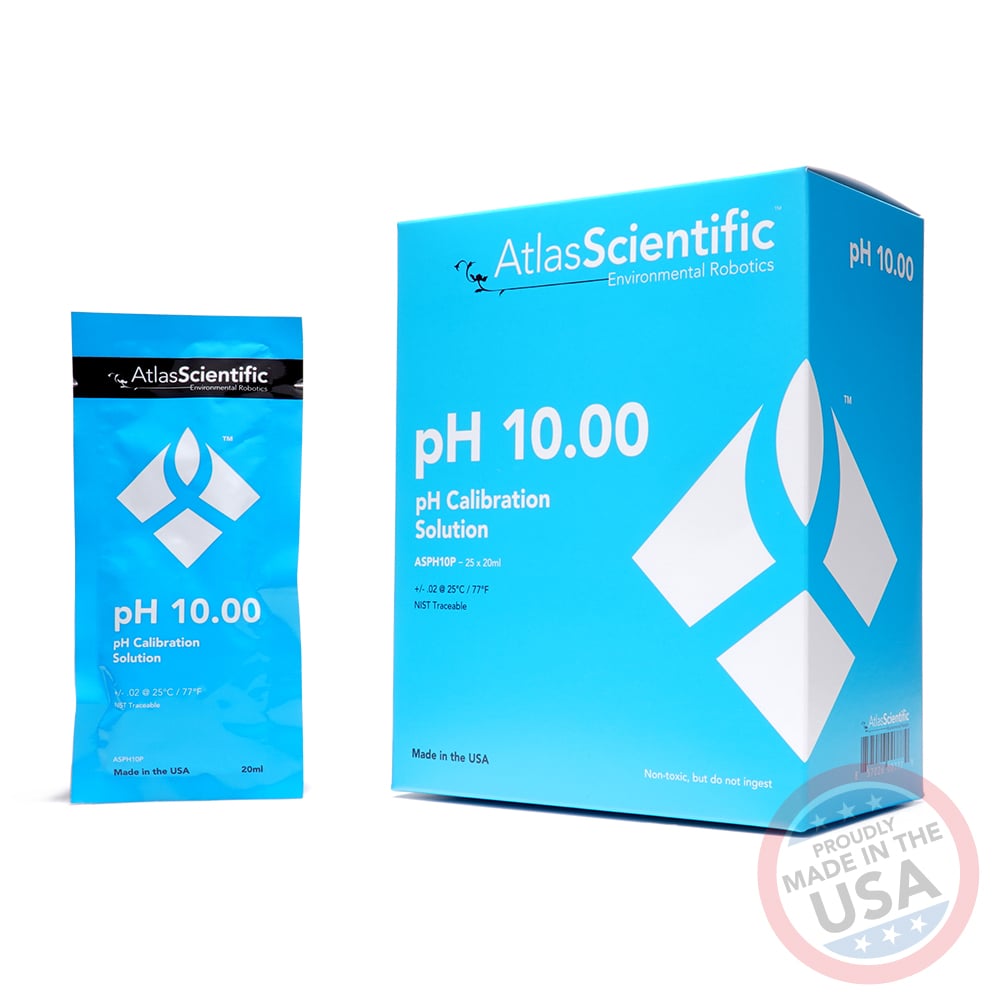 pH 10.00 Calibration Solution Pouches (Box of 25)