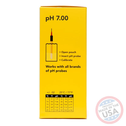 pH 7.00 Calibration Solution Pouches (Box of 25)