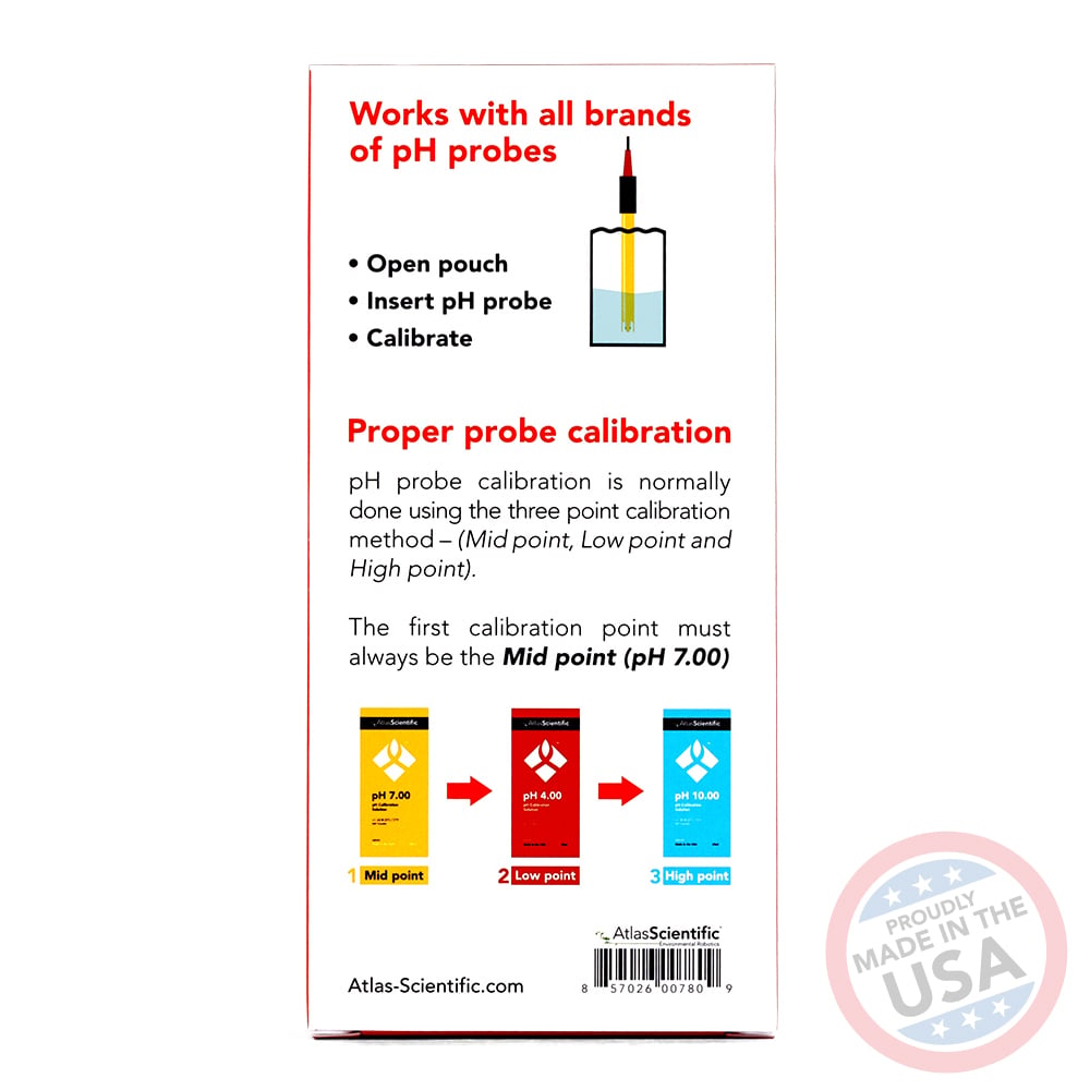 pH Calibration Set (3 pouches)