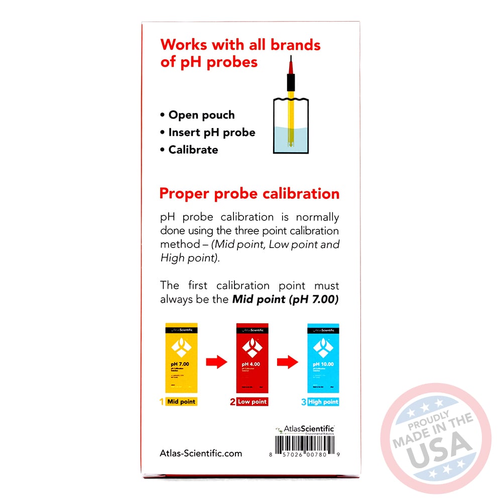 pH Calibration Set (6 pouches)