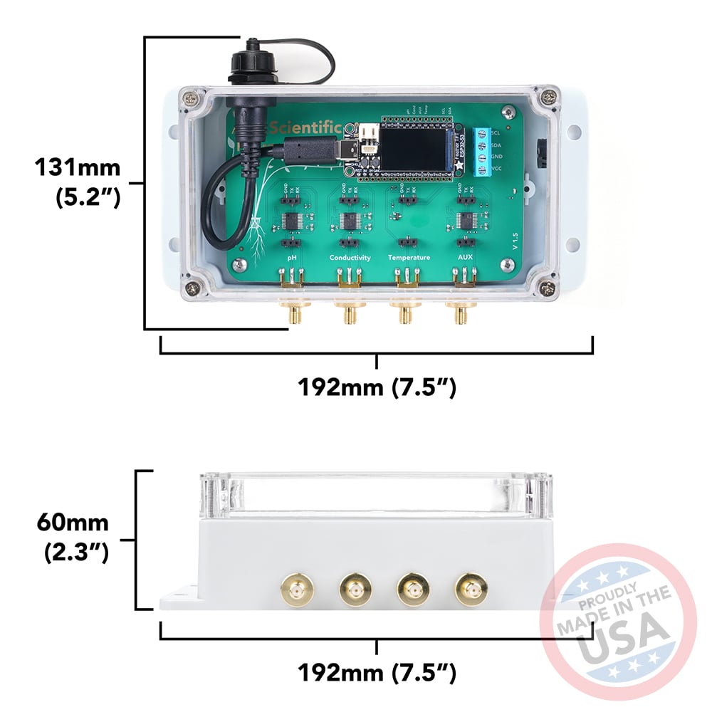 Bare-Bones Wi-Fi Hydroponics Kit
