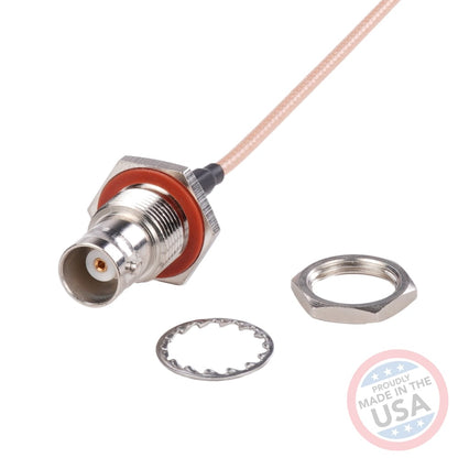 Bulkhead BNC to SMA (4 pack)