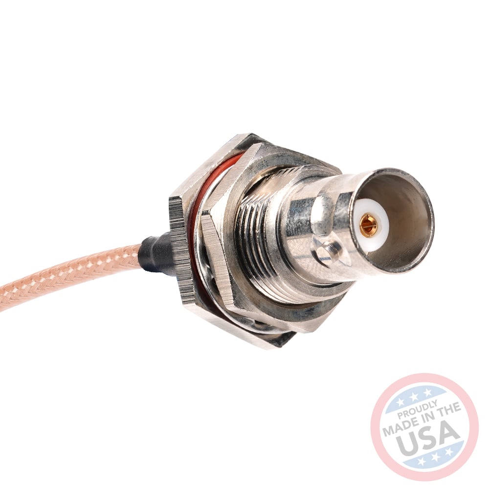 Bulkhead BNC to SMA (4 pack)