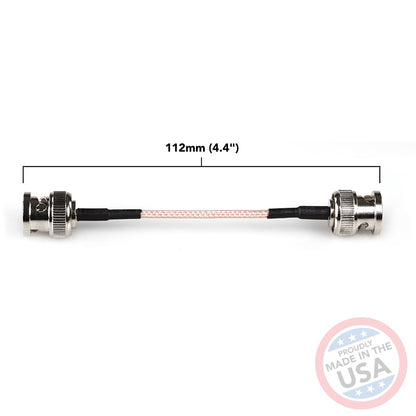 112mm BNC Extension Cables (4 pack)