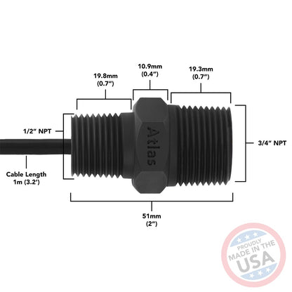 ENV-CO2™ Environmental Grade CO2 Sensor – Plastic Body