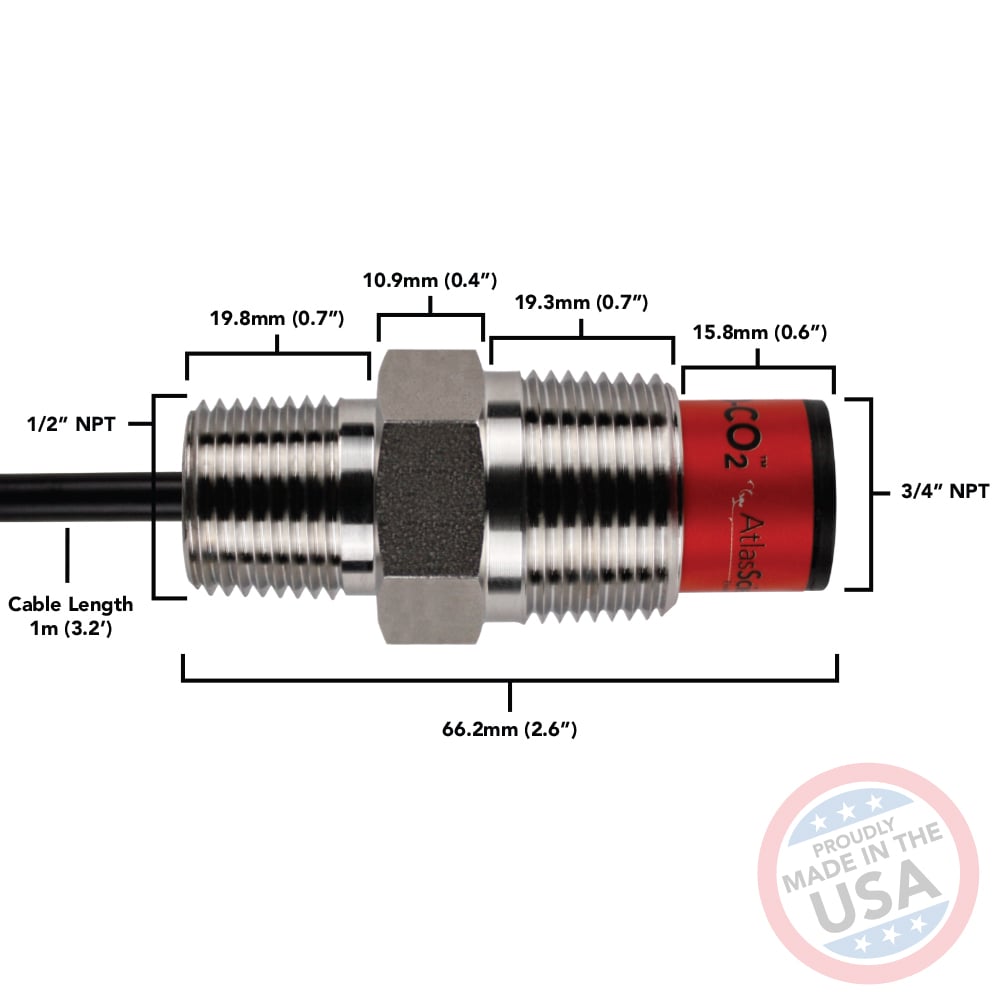 EZO-CO2™ Research Grade CO2 Sensor