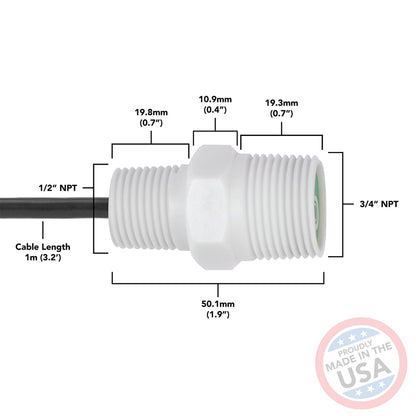 EZO-HUM™ Embedded Humidity Probe – Plastic Body