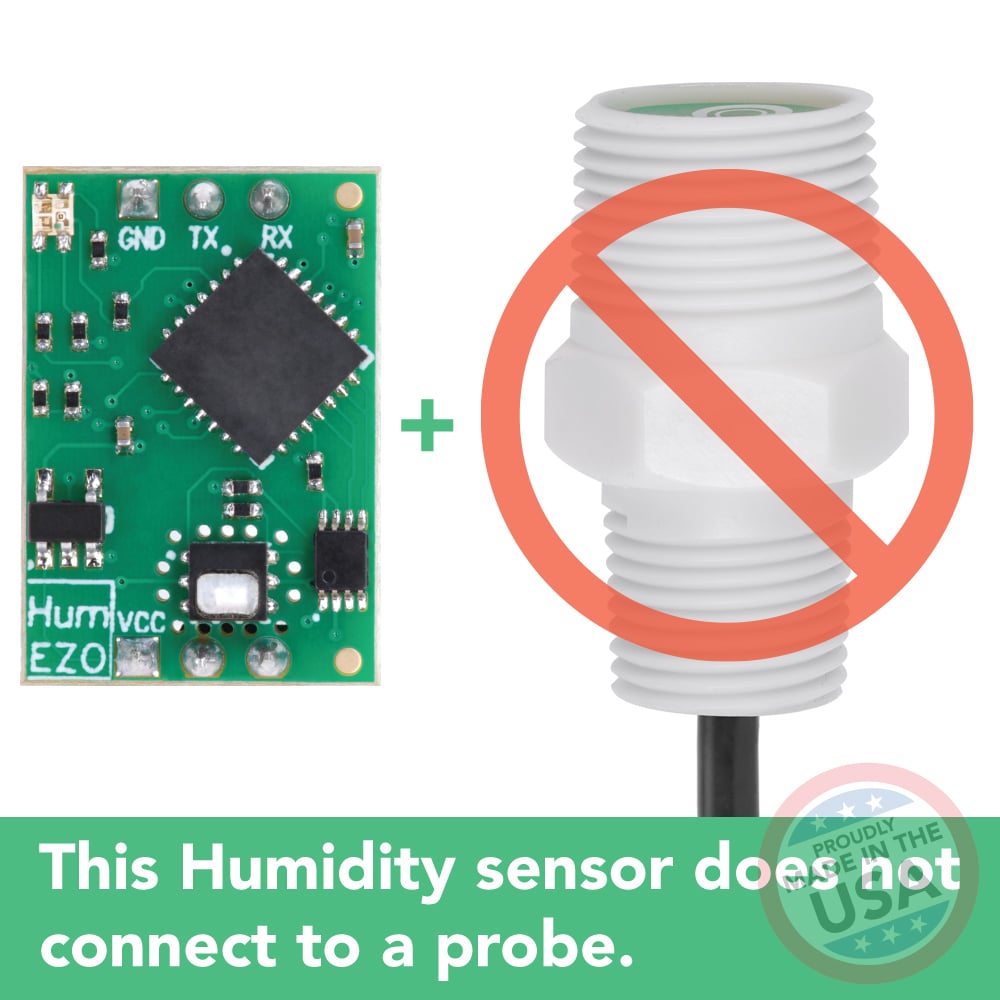 EZO-HUM™ Embedded Humidity Probe – Plastic Body