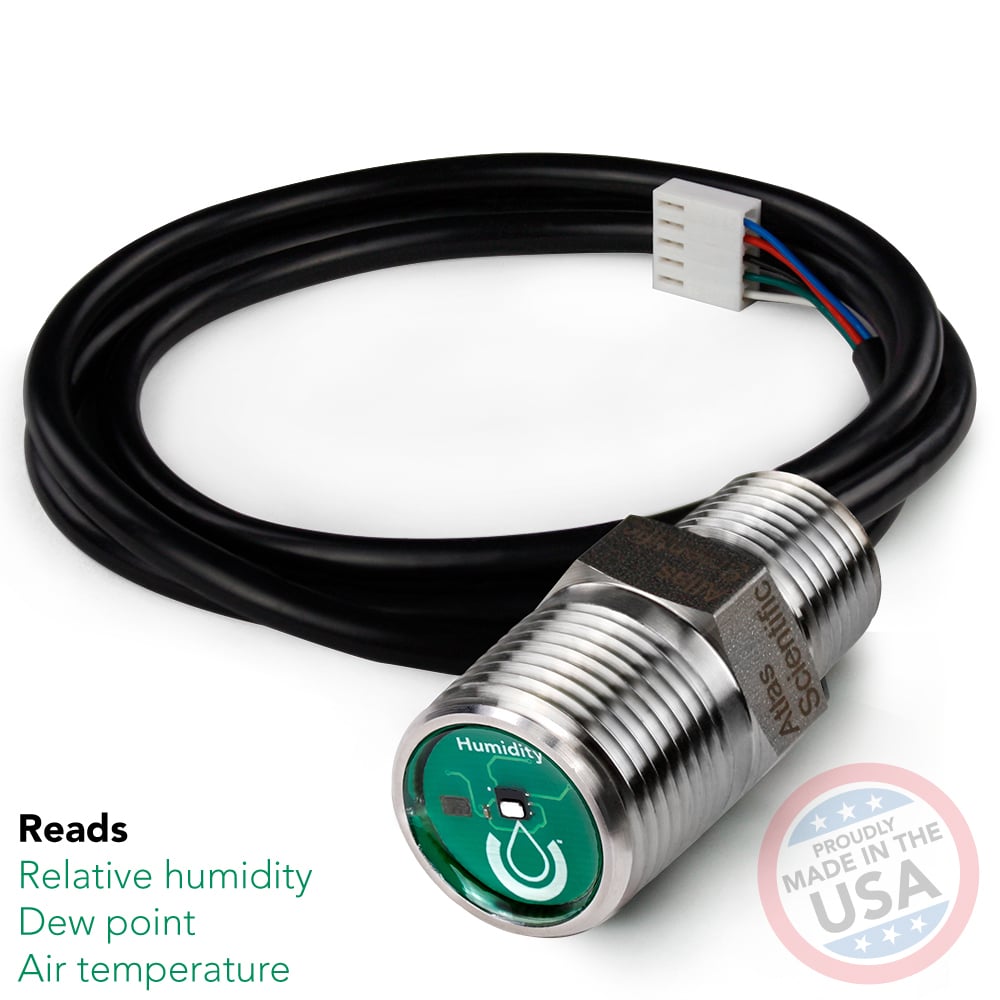 EZO-HUM™ Embedded Humidity Probe – Stainless Steel Body