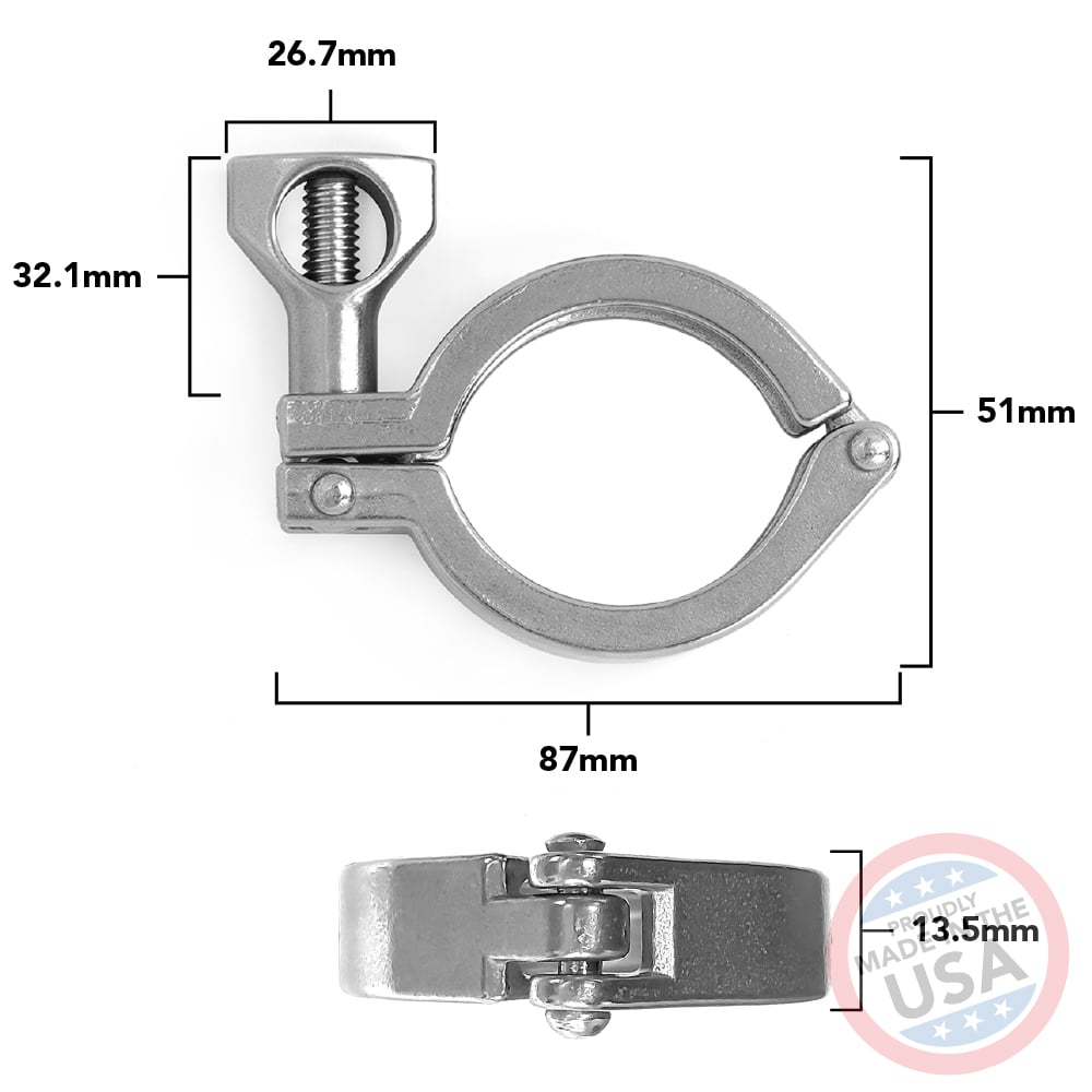 Industrial Tri-Clamp Probe Pipe Fitting