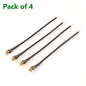 Male SMA to Tinned Lead cables (4 pack)