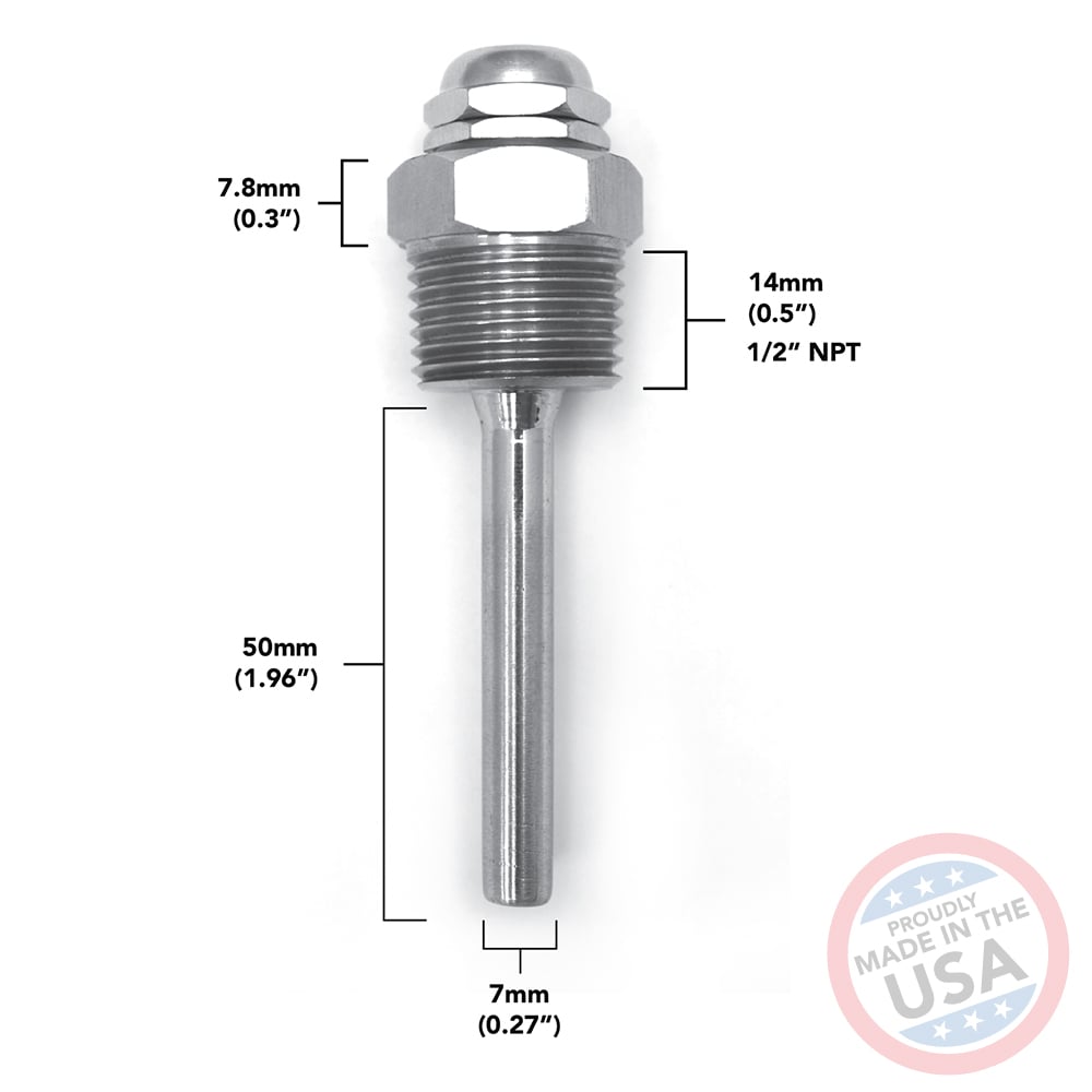 50mm Temperature Thermowell