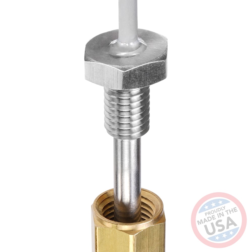 Threaded PT-1000 Temperature Probe