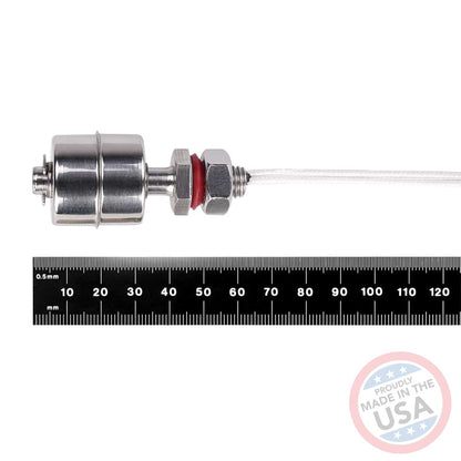 Short Vertical Metal Float Switch