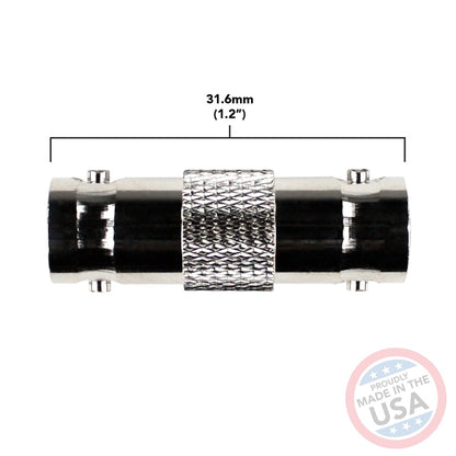 Female BNC to Female BNC connectors (5 Pack)