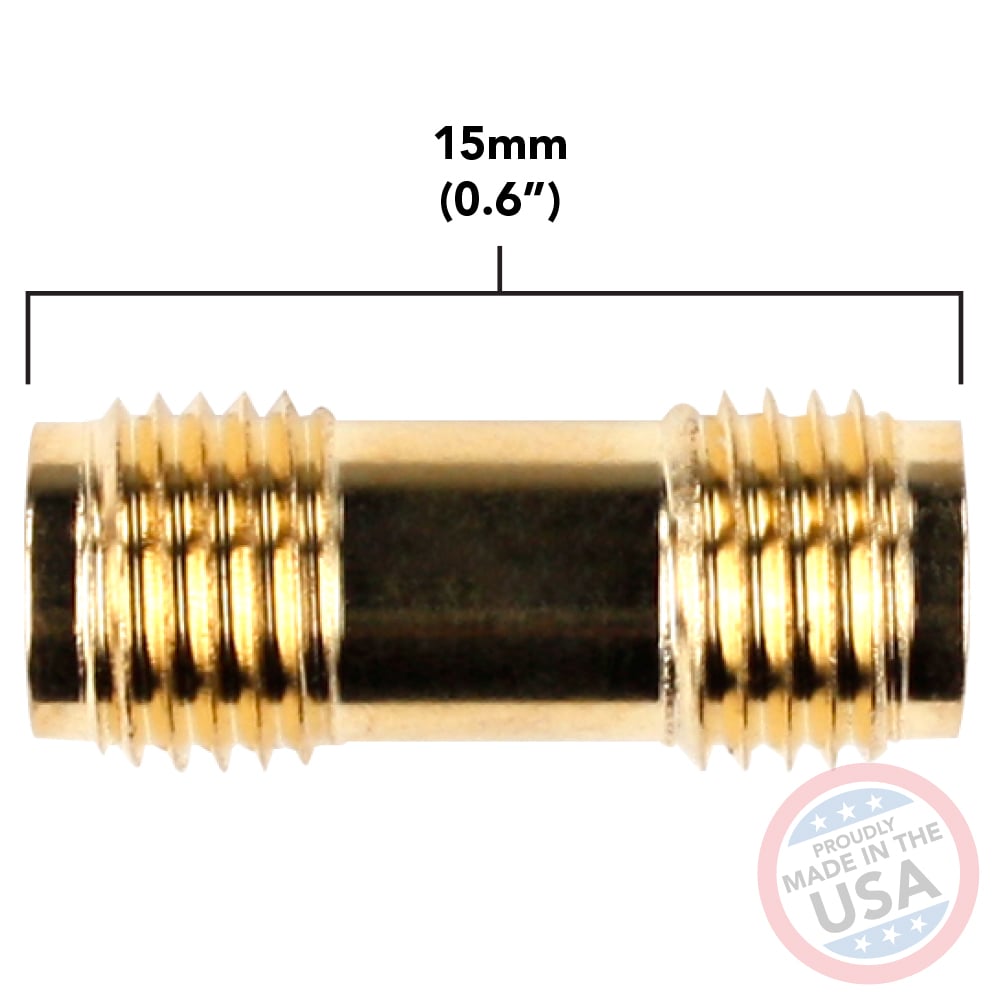 Female SMA to Female SMA connectors (5 Pack)