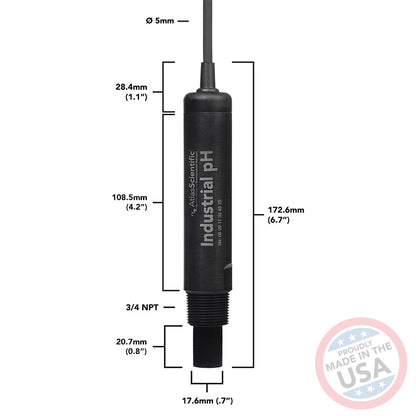 Industrial pH Probe – with Temp