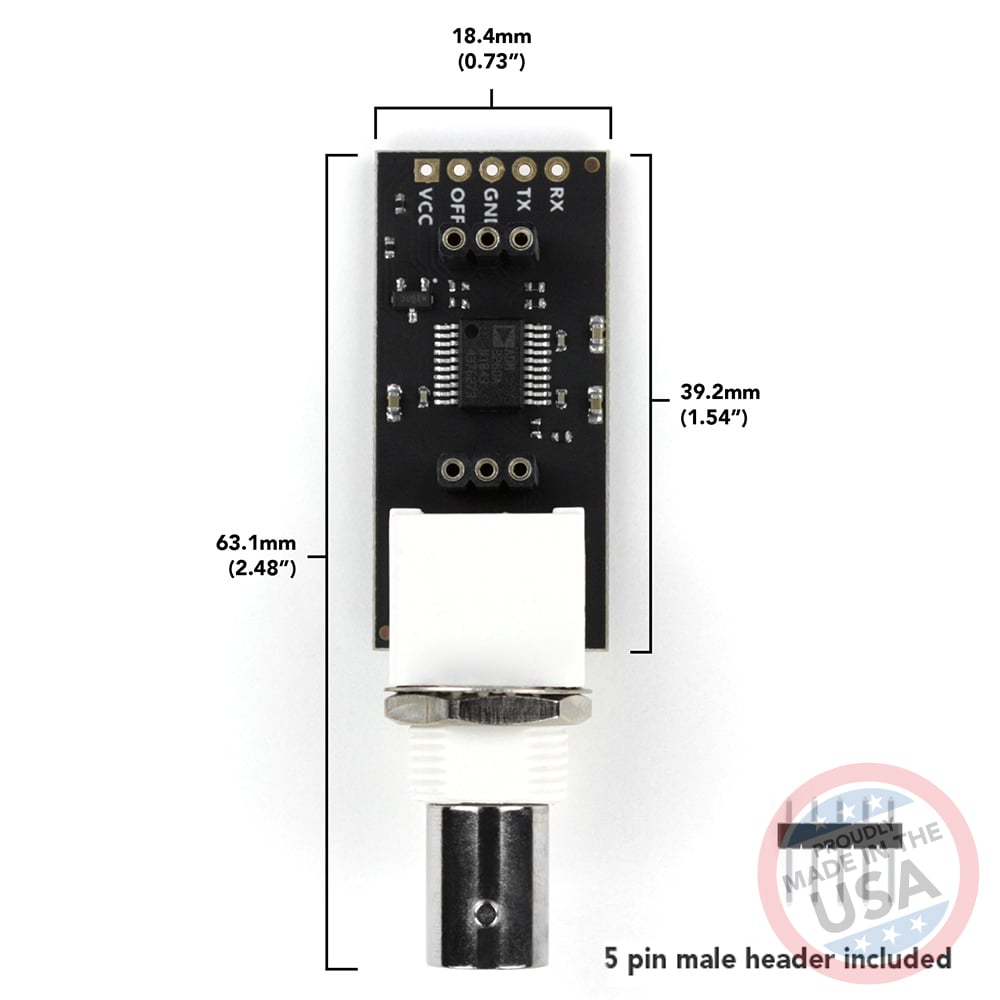 Electrically Isolated EZO™ Carrier Board (old style)