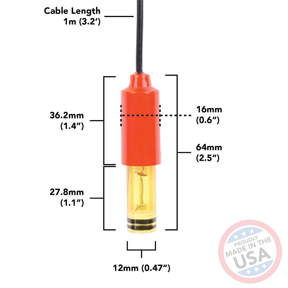 Mini Lab Grade pH Probe