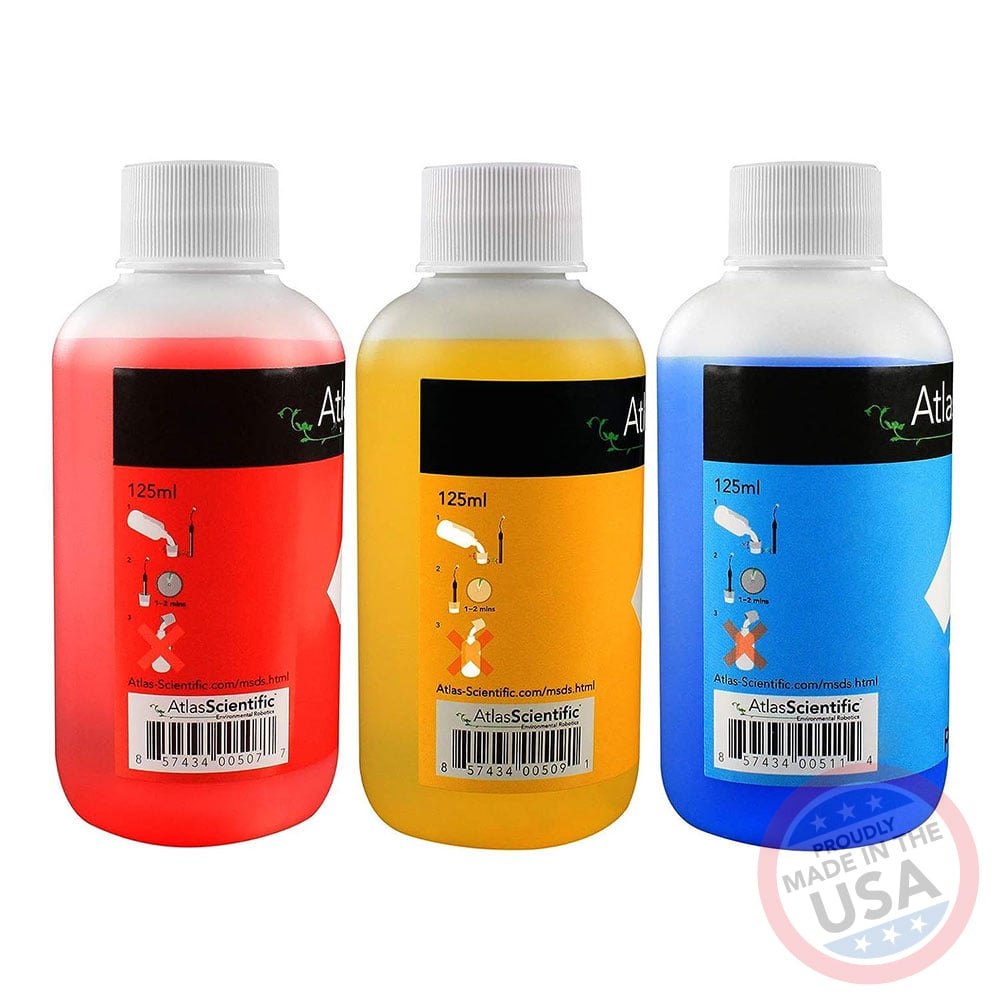 pH 4.00, 7.00, 10.00 Calibration Solutions
