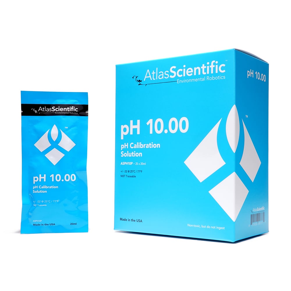 pH 10.00 Calibration Solution Pouches (Box of 25)
